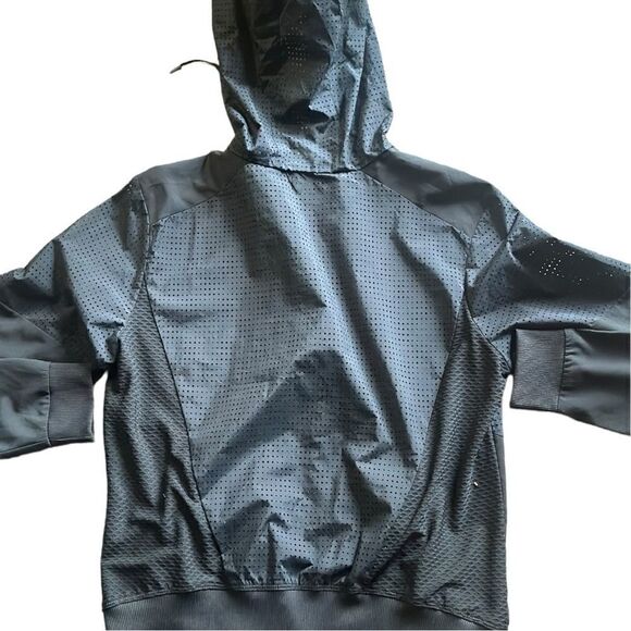 C9 Champion Black Hooded Lightweight Mesh Jacket Size Small - Picture 3 of 11